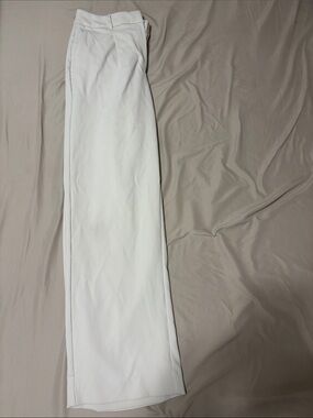 Old Navy Cream Wide Leg Taylor Trousers